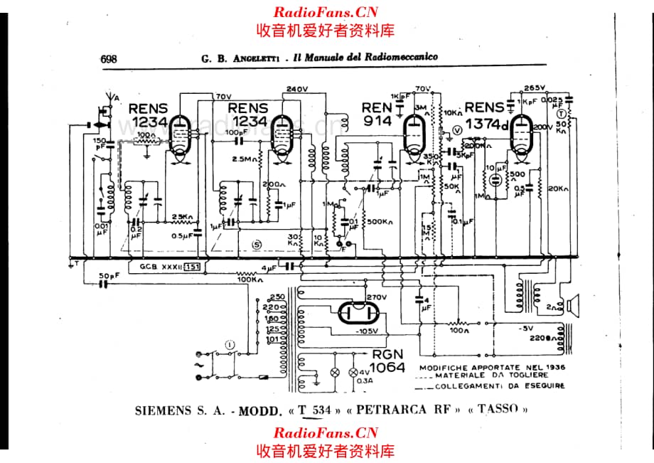 Siemens T 534_Petrarca RF_Tasso 电路原理图.pdf_第1页