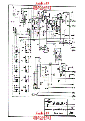 Savigliano OS51-III alternate 电路原理图.pdf
