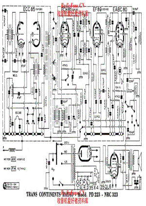 Prandoni PD223 NRC323 电路原理图.pdf