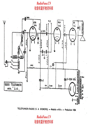Siemens Telefunken 410 电路原理图.pdf