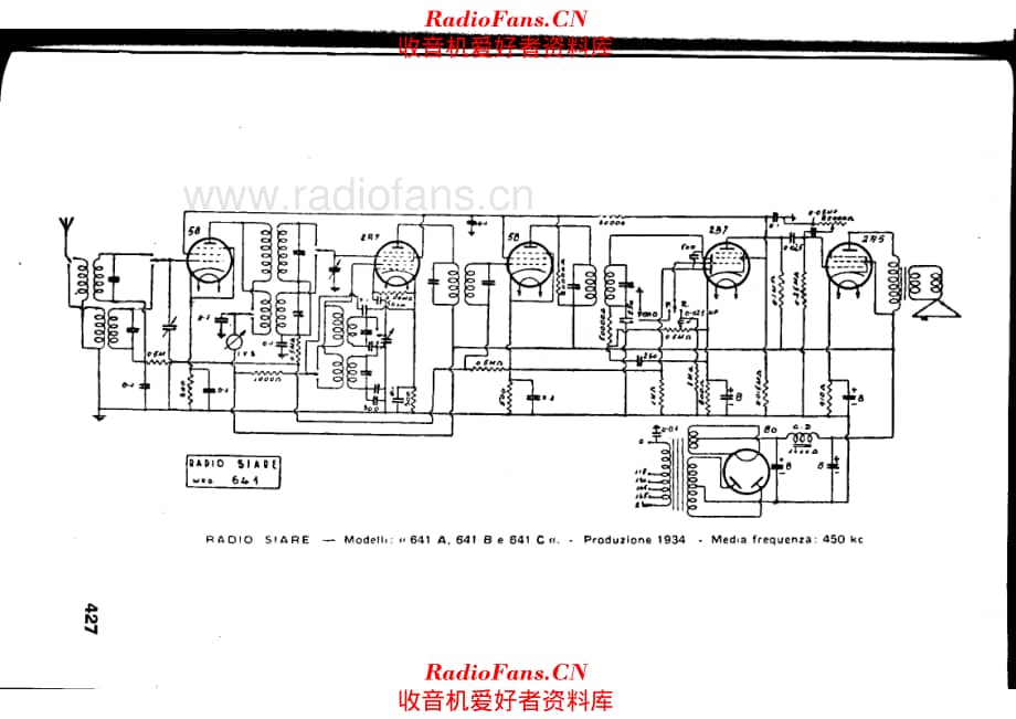 Siare Crosley S-641A_641B_641C 电路原理图.pdf_第1页