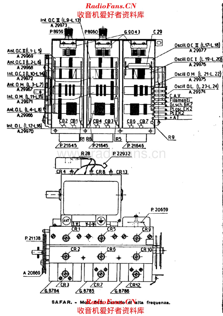 SAFAR 542 RF Unit assembly 电路原理图.pdf_第1页