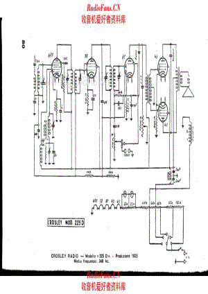 Siare Crosley C-225D 电路原理图.pdf