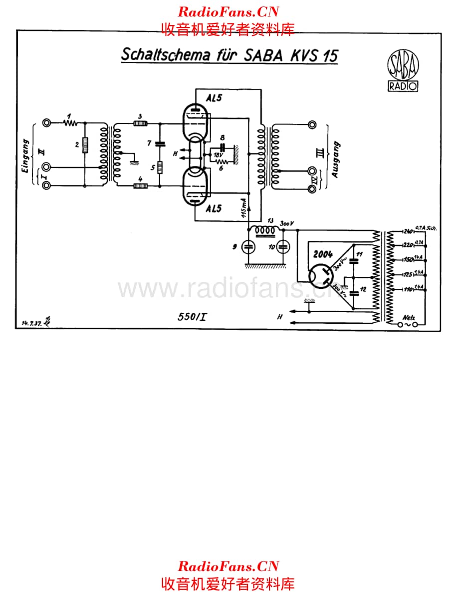 Saba KVS15 电路原理图.pdf_第2页