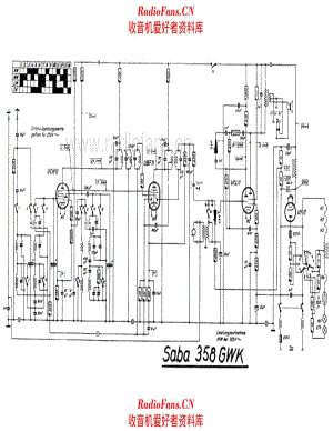 Saba 358GWK 电路原理图.pdf