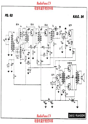 Prandoni PD62 NRC24 电路原理图.pdf
