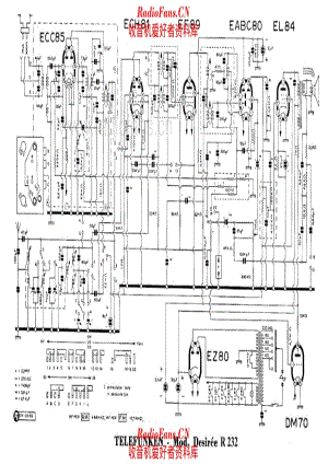 Telefunken Desiree R232 电路原理图.pdf
