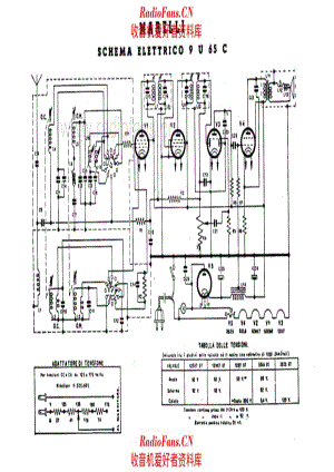Radiomarelli 9U65C 电路原理图.pdf