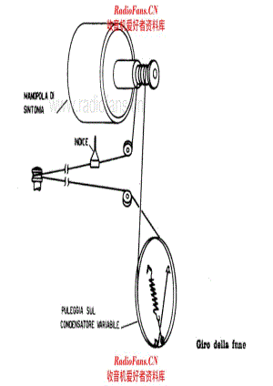 Radiomarelli RD302 tuning cord 电路原理图.pdf