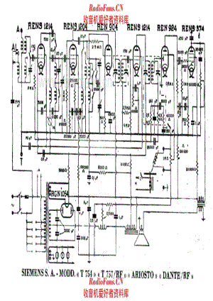 Siemens T754 T757-RF Ariosto Dante-RF 电路原理图.pdf