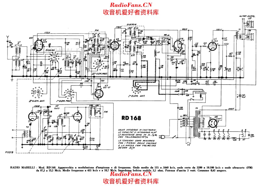 Radiomarelli RD168 电路原理图.pdf_第1页
