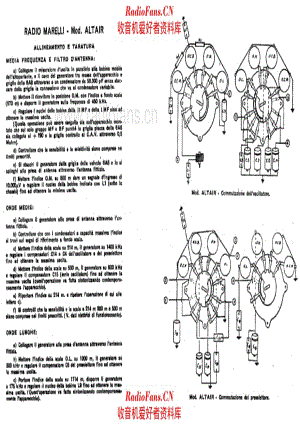 Radiomarelli Altair alignment I 电路原理图.pdf