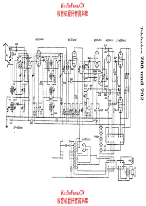 Siemens Telefunken 788 792 电路原理图.pdf