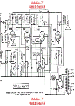 Radio Superla 529 电路原理图.pdf