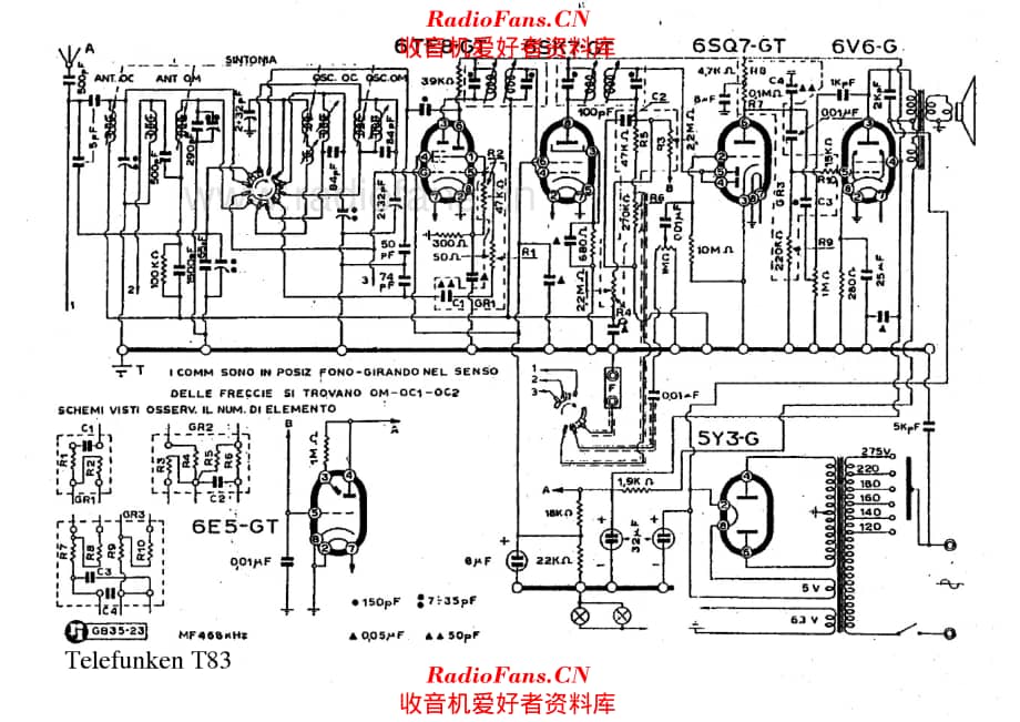 Telefunken T83 电路原理图.pdf_第1页