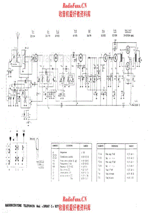 Telefunken Sprint C R271 电路原理图.pdf
