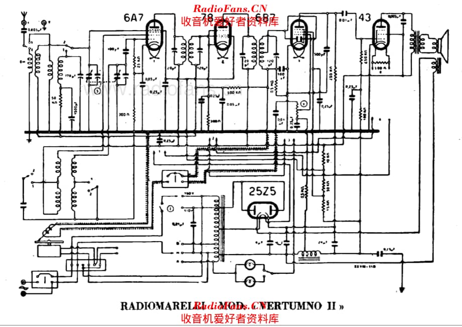 Radiomarelli Vetumno II 电路原理图.pdf_第1页