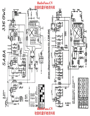 SABA 336GWL 电路原理图.pdf