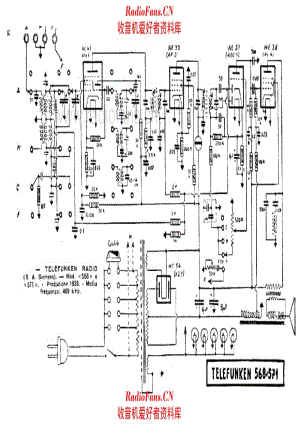 Siemens Telefunken 568 571 alternate 电路原理图.pdf