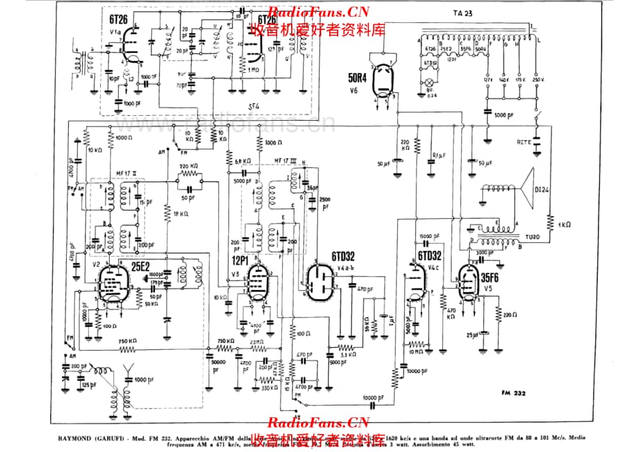 Raymond FM232 电路原理图.pdf_第1页