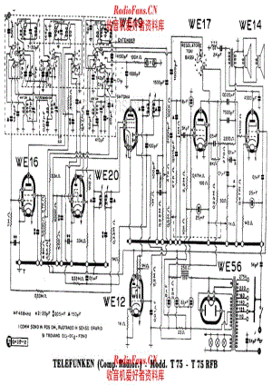 Telefunken T75 T75RFB 电路原理图.pdf