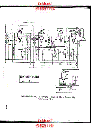 Siare Crosley C-33N2 电路原理图.pdf