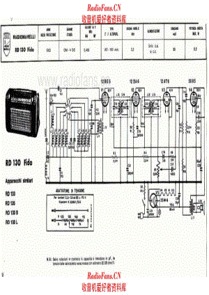 Radiomarelli RD130 Fido 电路原理图.pdf