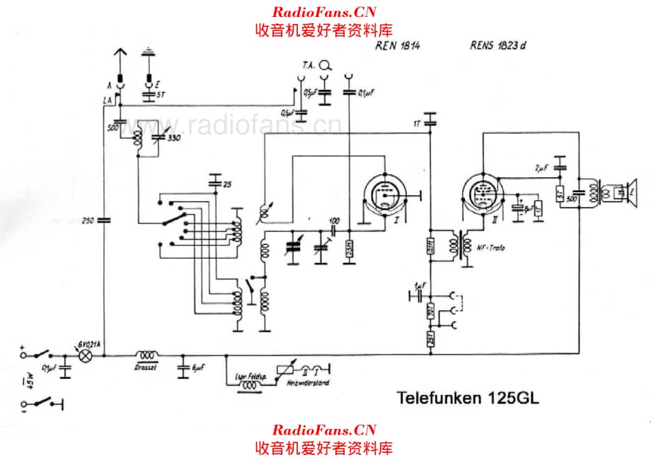 Telefunken 125GL 电路原理图.pdf_第1页