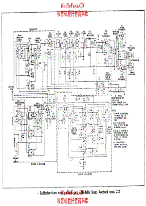 Sears Roebuck 222 电路原理图.pdf
