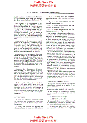 Radiomarelli 8A28 alignment II 电路原理图.pdf