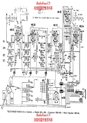 Siemens Telefunken 640 645 alternate 电路原理图.pdf