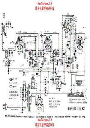 Siemens Telefunken 522 527 电路原理图.pdf