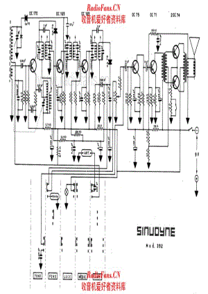 Sinudyne 392 电路原理图.pdf