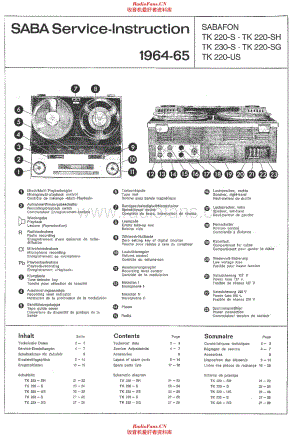 Saba TK220 电路原理图.pdf