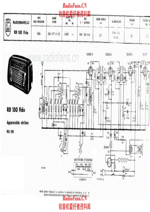 Radiomarelli RD150 Fido 电路原理图.pdf