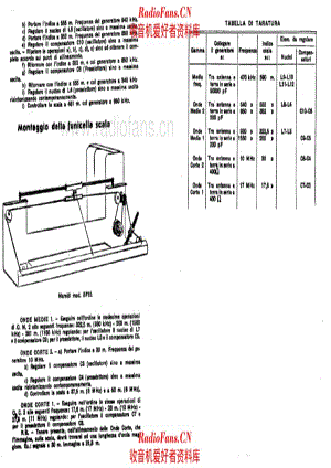 Radiomarelli 8A05 tuning cord 电路原理图.pdf