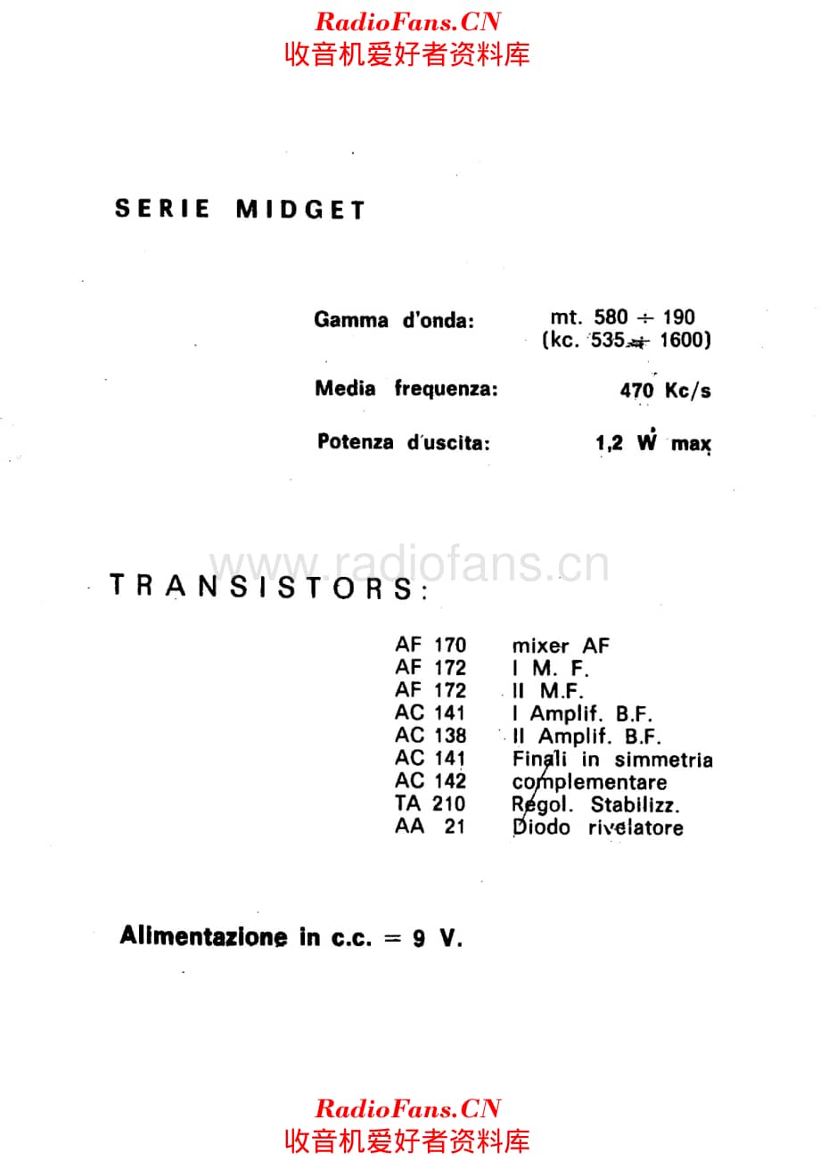 Prandoni Midget specs 电路原理图.pdf_第1页