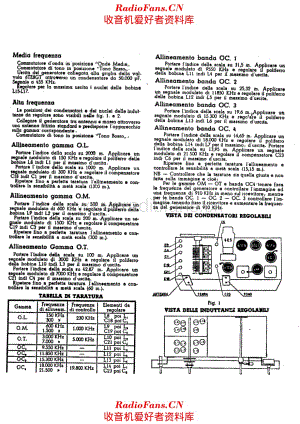 Radiomarelli 10A05B alignment 电路原理图.pdf