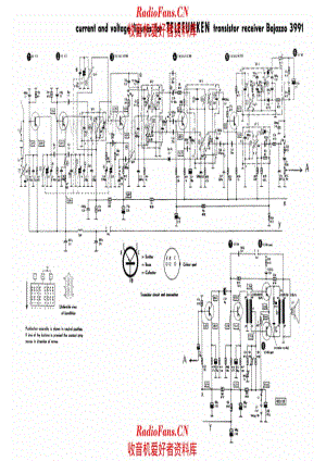 Telefunken Bajazzo 3991 电路原理图.pdf