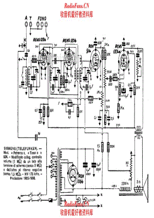 Siemens Telefunken 534 Petrarca Tasso 电路原理图.pdf