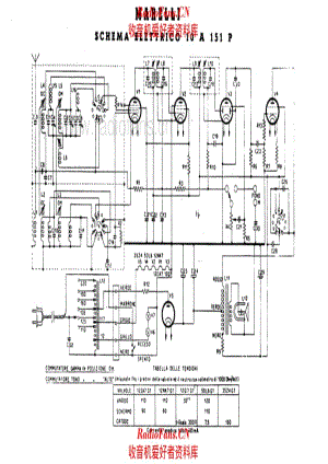Radiomarelli 10A151P 电路原理图.pdf