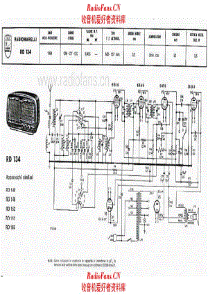 RadioMarelli RD134 电路原理图.pdf