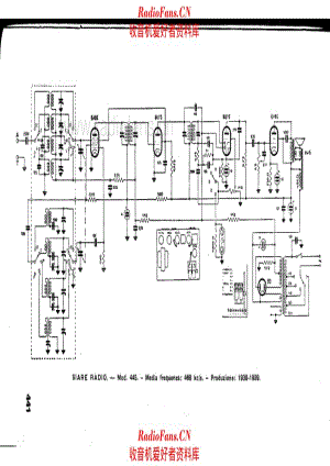 Siare Crosley S-445 电路原理图.pdf