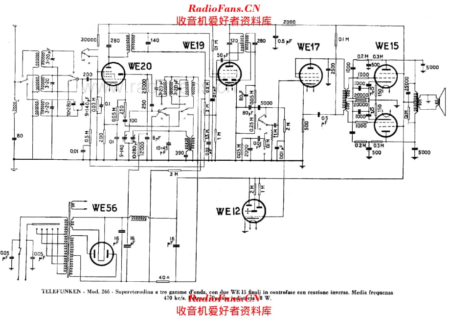 Telefunken 266 电路原理图.pdf_第1页