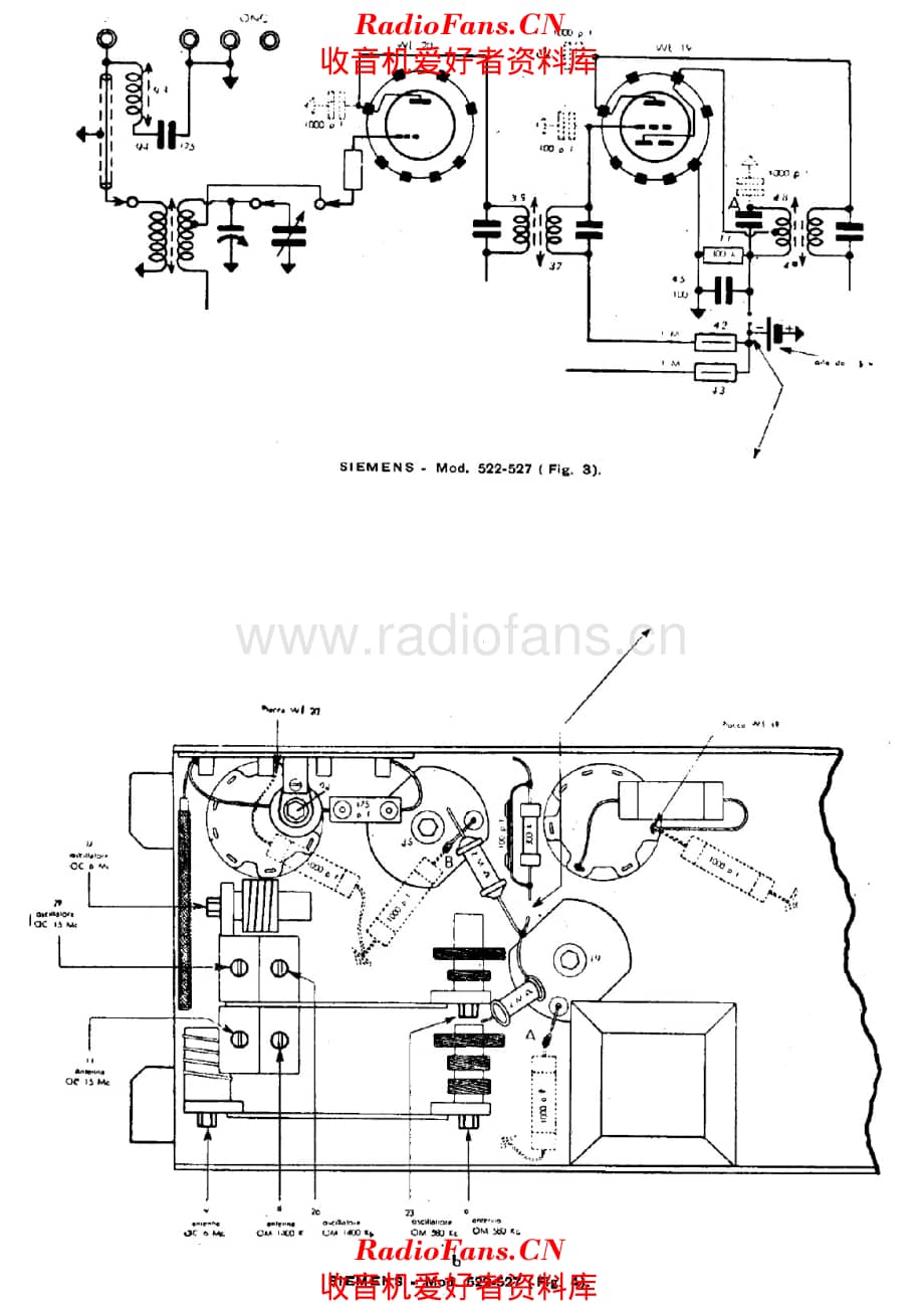 Siemens Telefunken 522 527 alignment 电路原理图.pdf_第1页