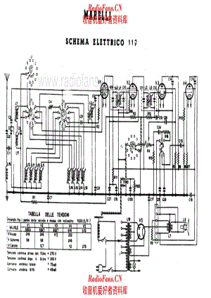 Radiomarelli 119 电路原理图.pdf