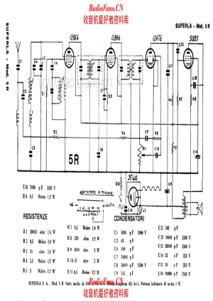 Radio Superla 5R 电路原理图.pdf