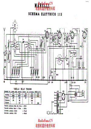 Radiomarelli 115 电路原理图.pdf