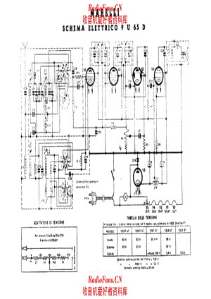 Radiomarelli 9U65D alternate 电路原理图.pdf