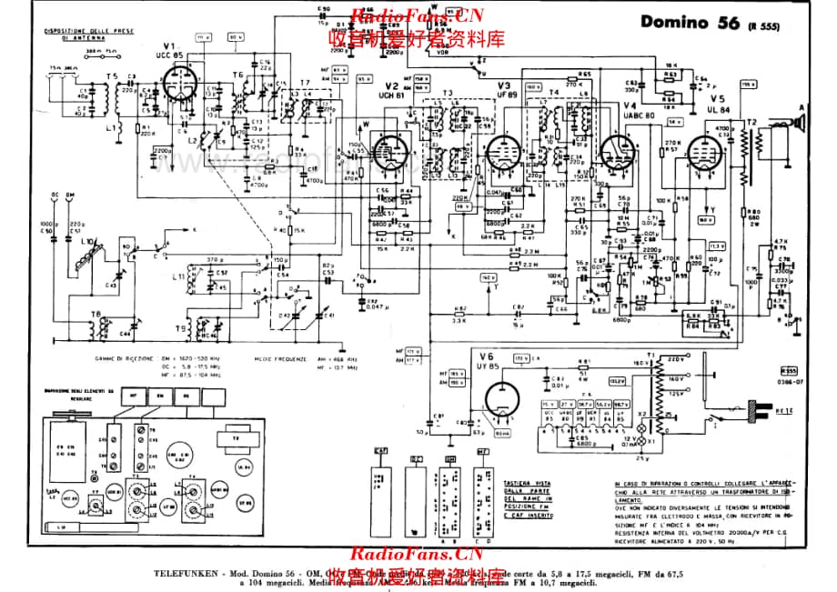 Telefunken Domino 56 电路原理图.pdf_第1页